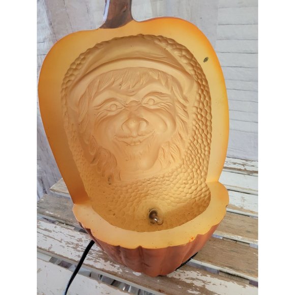 Witch pumpkin light up unique AS IS Halloween Thanksgiving home decor - Picture 8 of 10